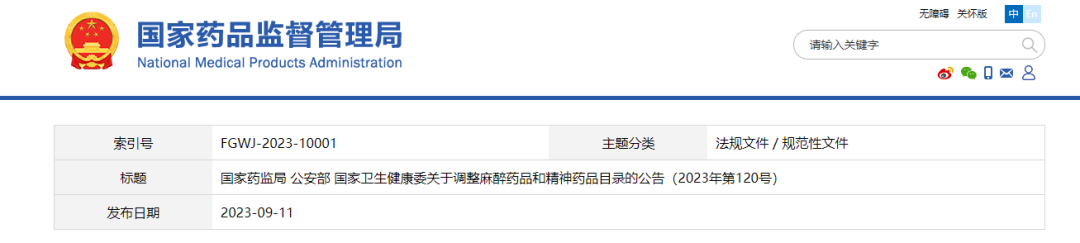 依托咪酯列入第二类精神药品目录！依托咪酯检测，势在必行